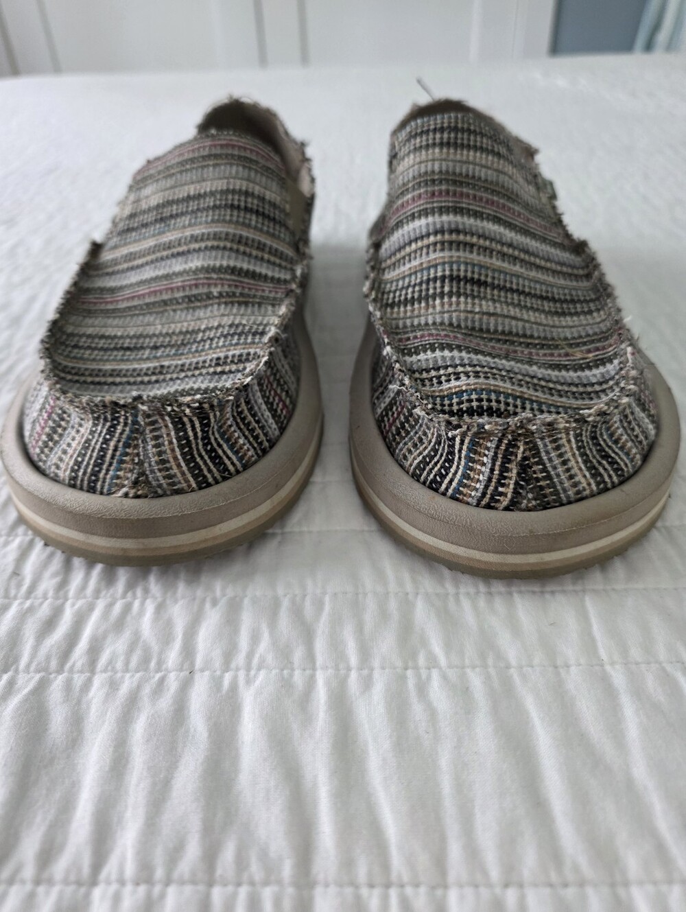 Sanuk Vagabond ST Funk Shoes Multicolor Mens 8 - Picture 2 of 15
